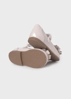 Ballerine vernice fiore bambina^Mayoral Shop