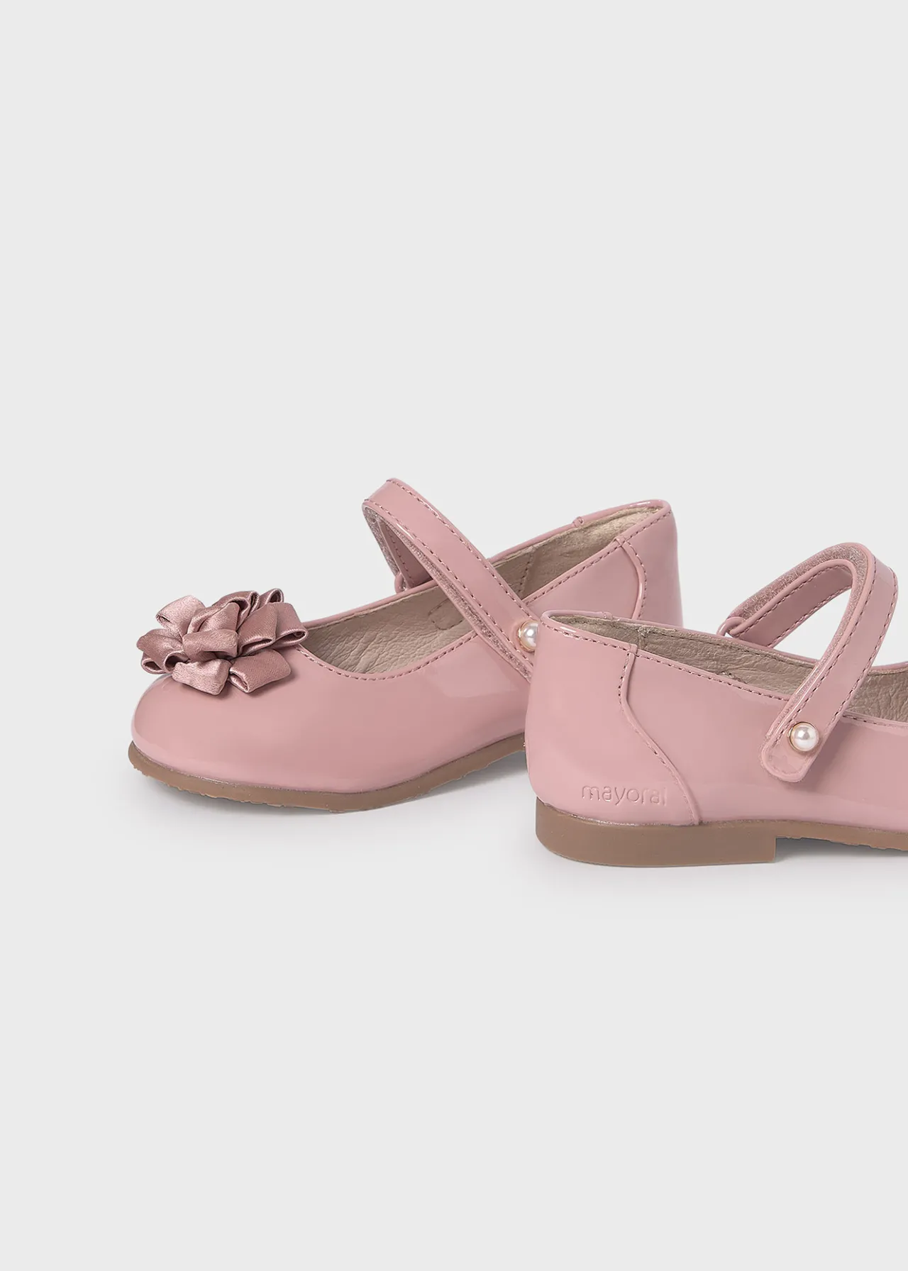 Ballerine vernice fiore neonata^Mayoral Sale