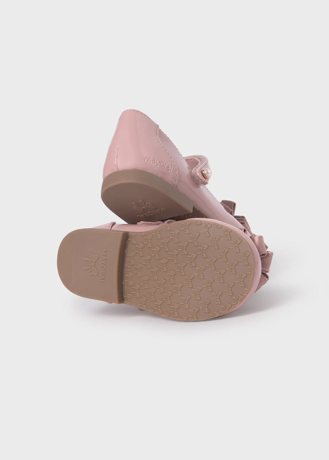 Ballerine vernice fiore neonata^Mayoral Sale