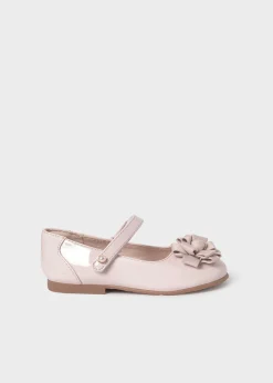 Ballerine vernice fiore ragazza^Mayoral Clearance