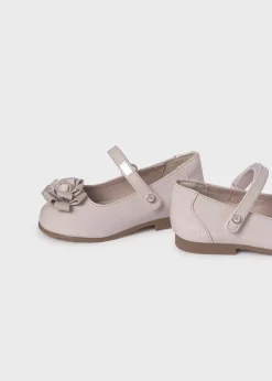 Ballerine vernice fiore ragazza^Mayoral Clearance