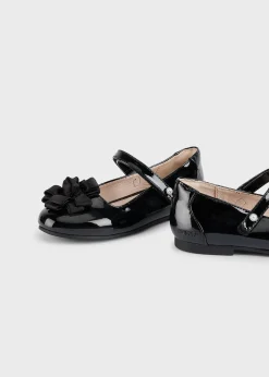 Ballerine vernice fiore ragazza^Mayoral Fashion