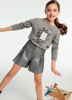 Bermuda similpelle ragazza^Mayoral Best Sale