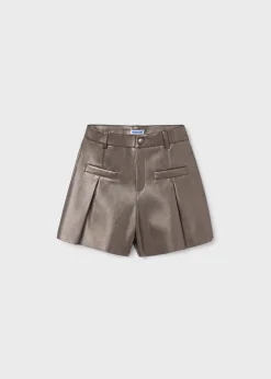 Bermuda similpelle ragazza^Mayoral Cheap
