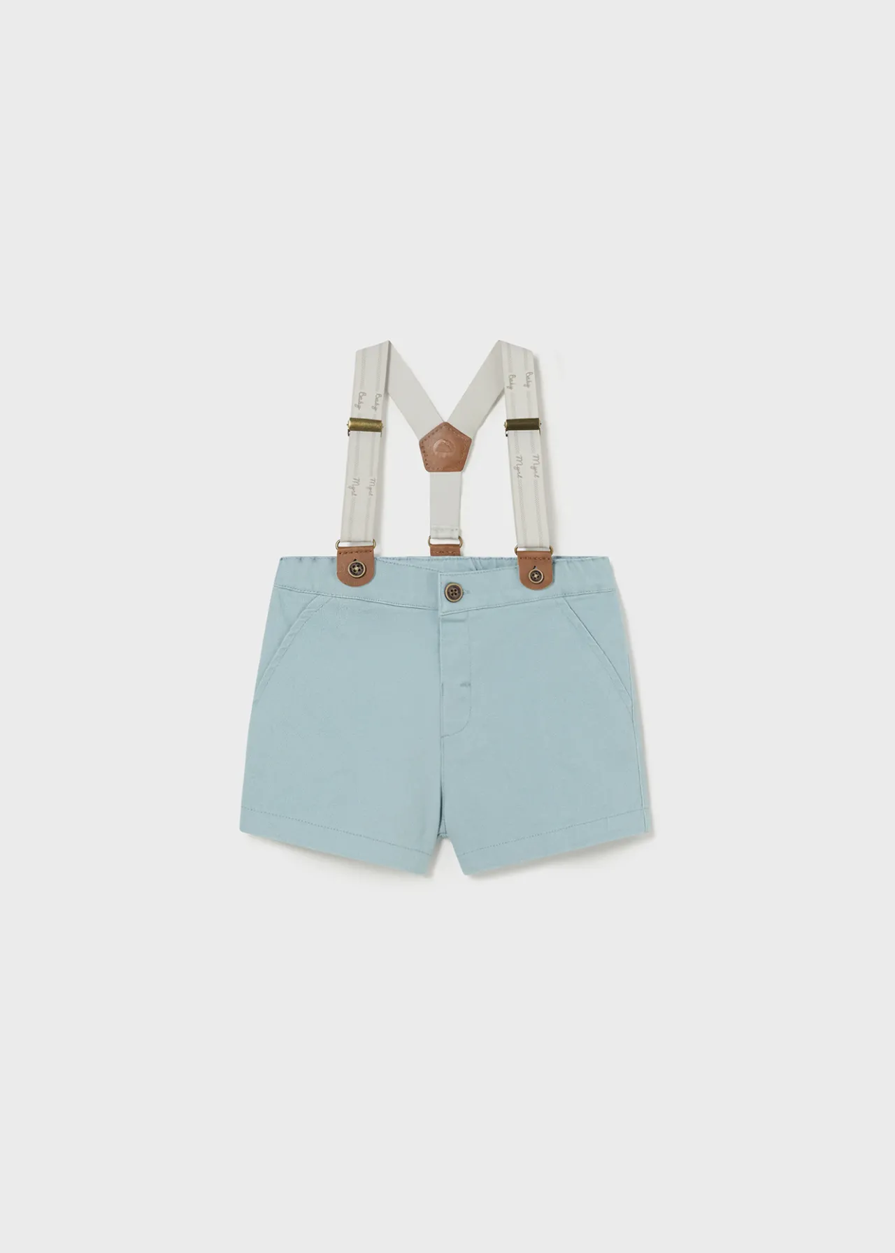 Bermuda twill bretelle neonato^Mayoral Outlet