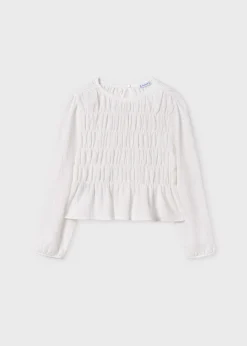 Blusa arricciata ragazza^Mayoral Store