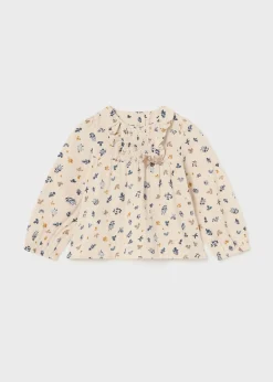 Blusa chiffon stampata neonata^Mayoral Sale
