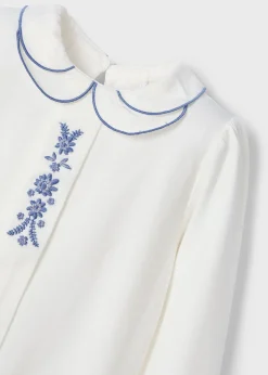 Blusa colletto ricamato bambina^Mayoral Cheap