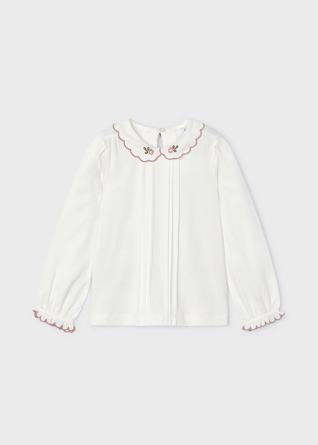 Blusa colletto ricamo bambina^Mayoral Flash Sale