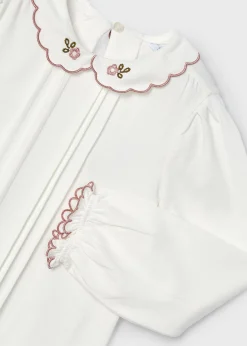 Blusa colletto ricamo bambina^Mayoral Flash Sale