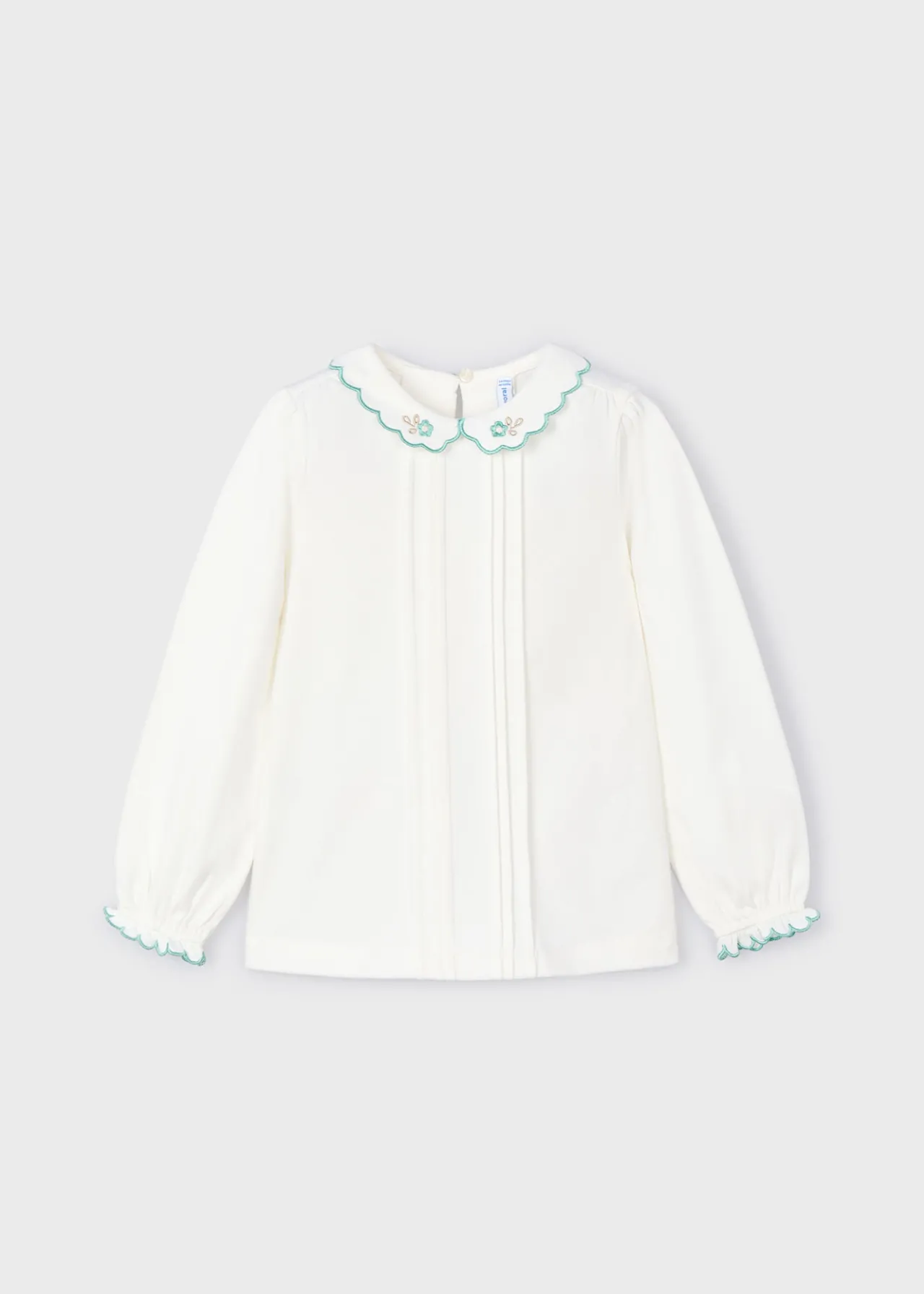 Blusa colletto ricamo bambina^Mayoral Outlet
