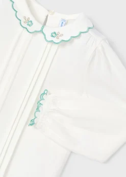 Blusa colletto ricamo bambina^Mayoral Outlet