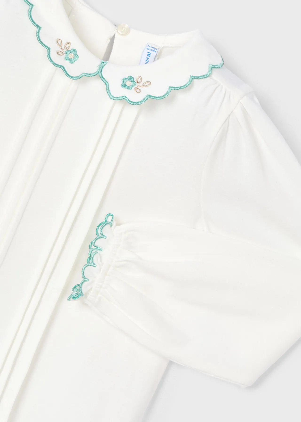 Blusa colletto ricamo bambina^Mayoral Outlet