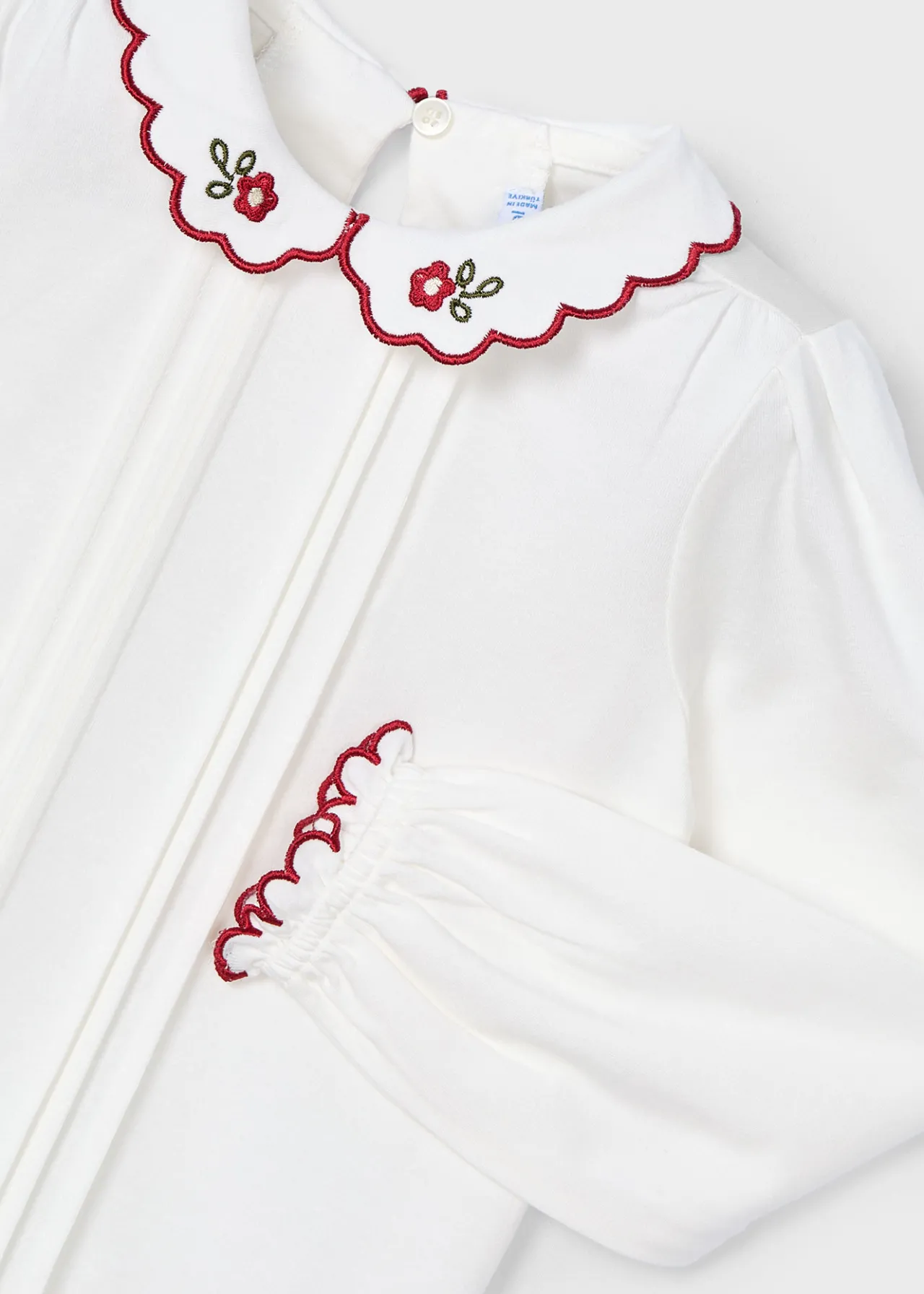 Blusa colletto ricamo bambina^Mayoral Online