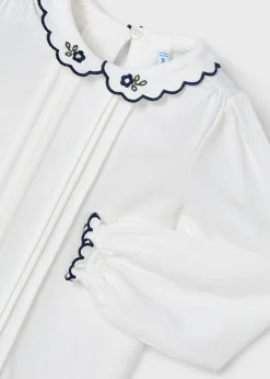 Blusa colletto ricamo bambina^Mayoral Sale