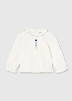 Blusa fiori ricami neonata^Mayoral Discount