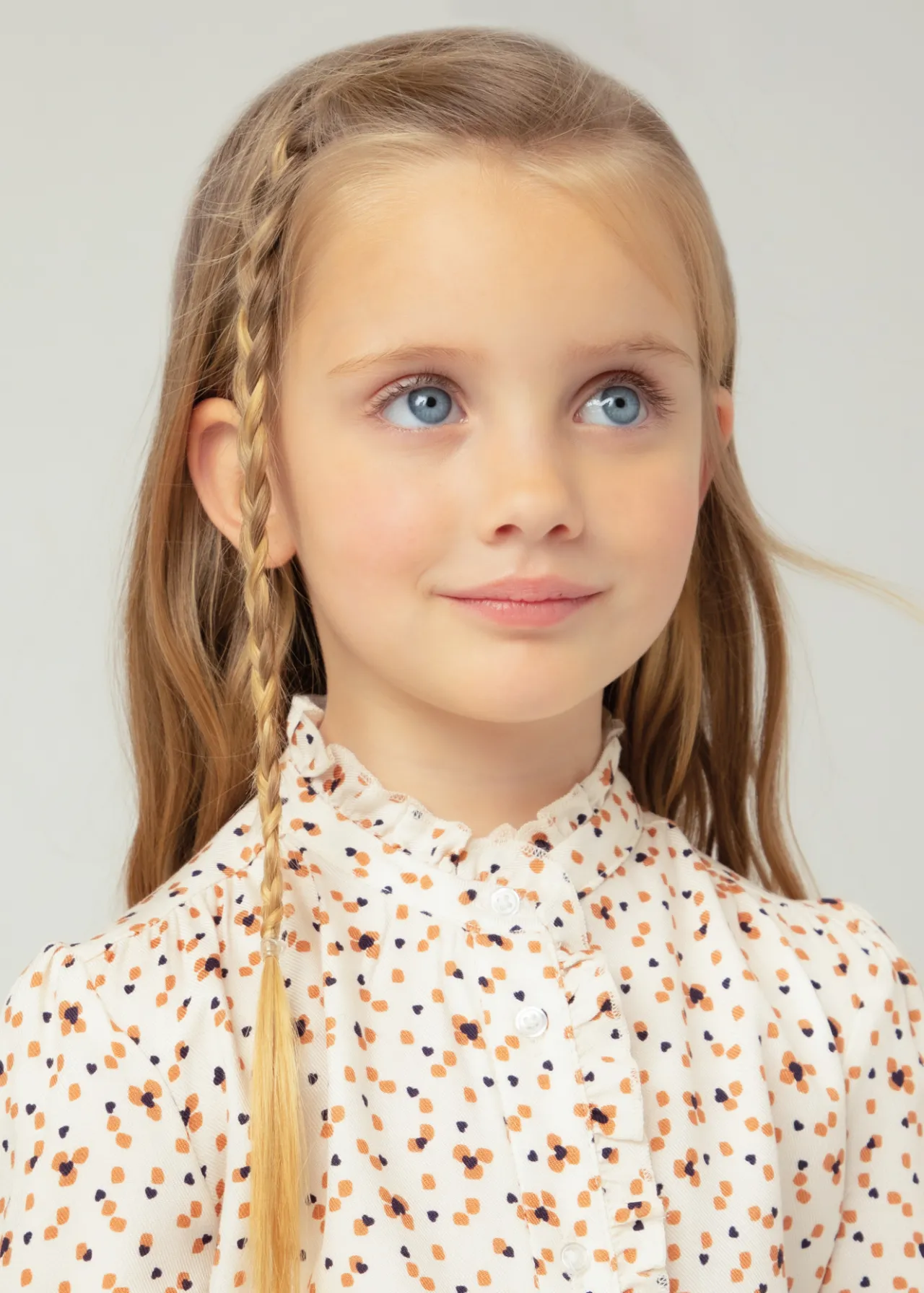 Blusa stampata volant bambina^Mayoral Flash Sale