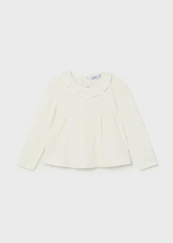 Blusa strutturata fiori neonata^Mayoral Sale
