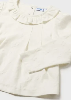 Blusa strutturata fiori neonata^Mayoral Sale