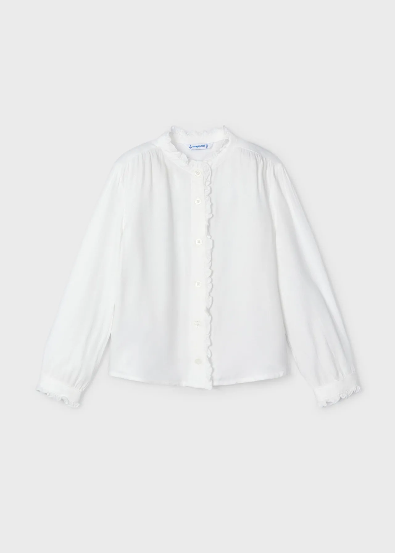 Blusa volant bambina^Mayoral Discount