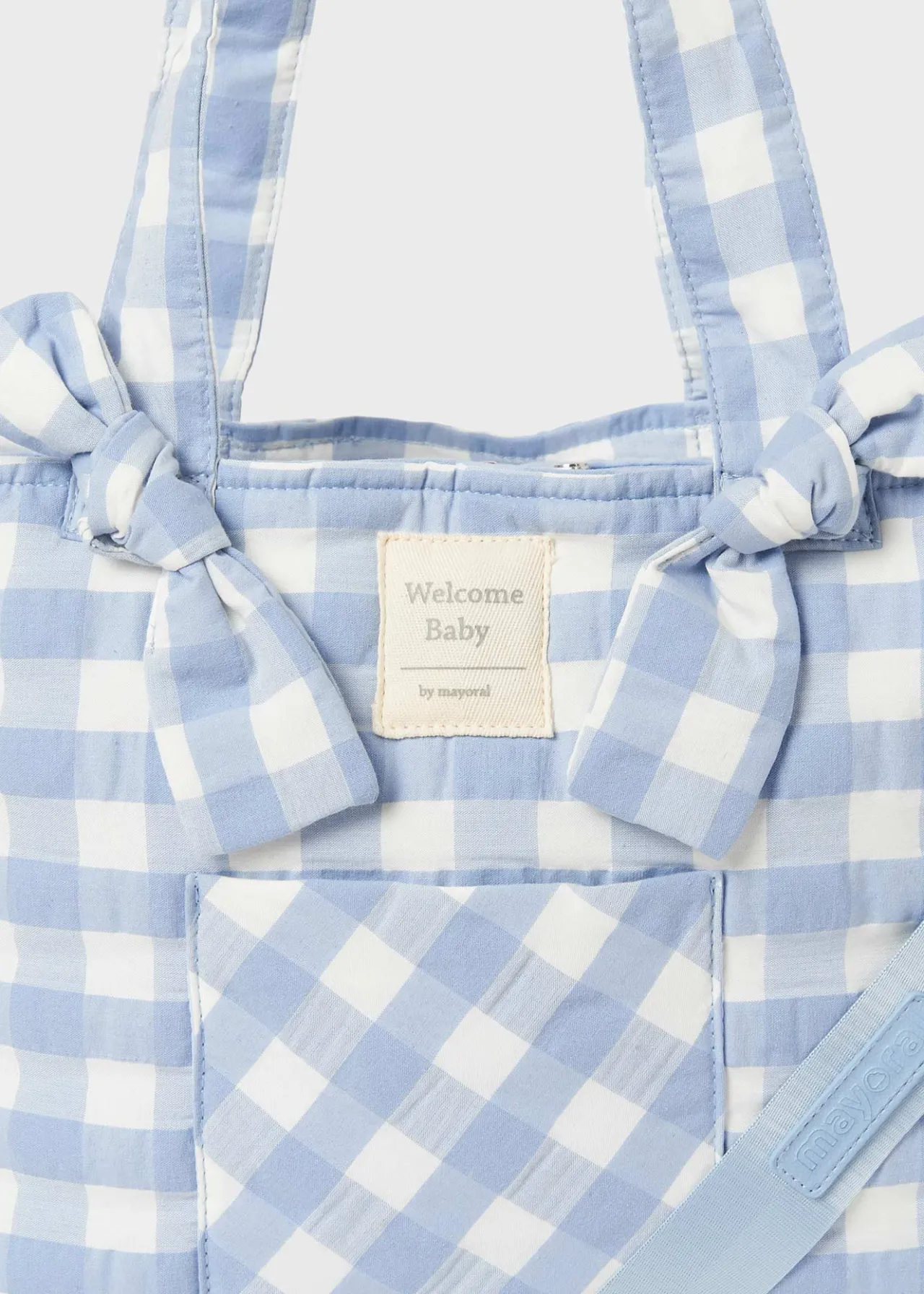 Borsa maternità vichy bebé^Mayoral Fashion