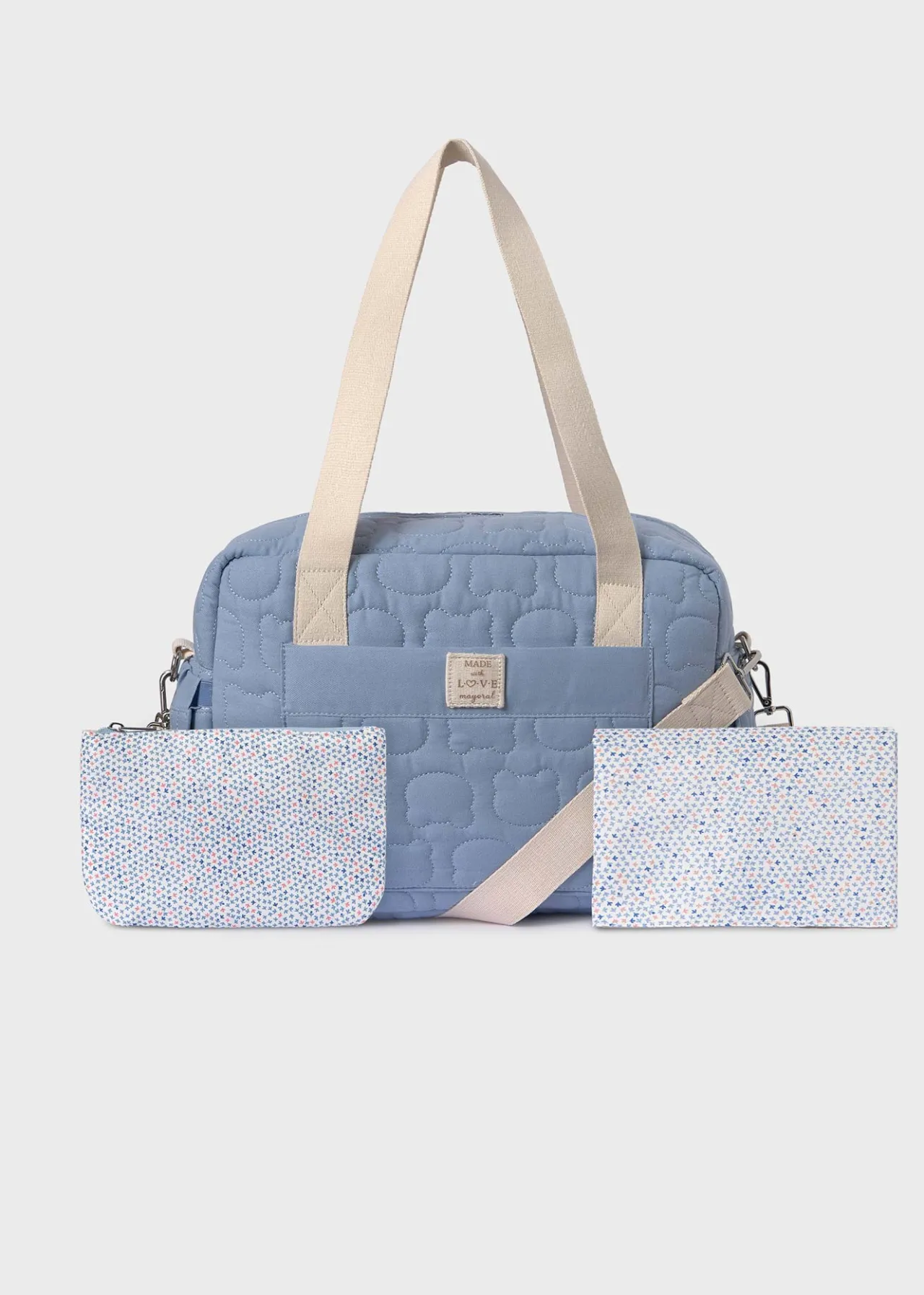 Borsa trapuntata con accessori neonato^Mayoral New