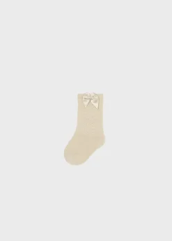 Calze fiocco neonataa^Mayoral Cheap