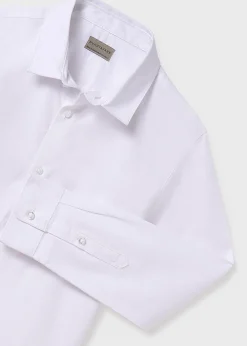 Camicia a tinta unita manica lunga ragazzo^Mayoral Hot