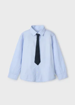 Camicia con cravatta bambino^Mayoral Shop