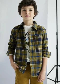 Camicia quadri flanella ragazzo^Mayoral Fashion