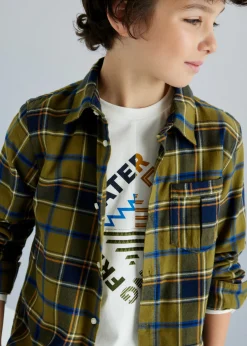 Camicia quadri flanella ragazzo^Mayoral Fashion