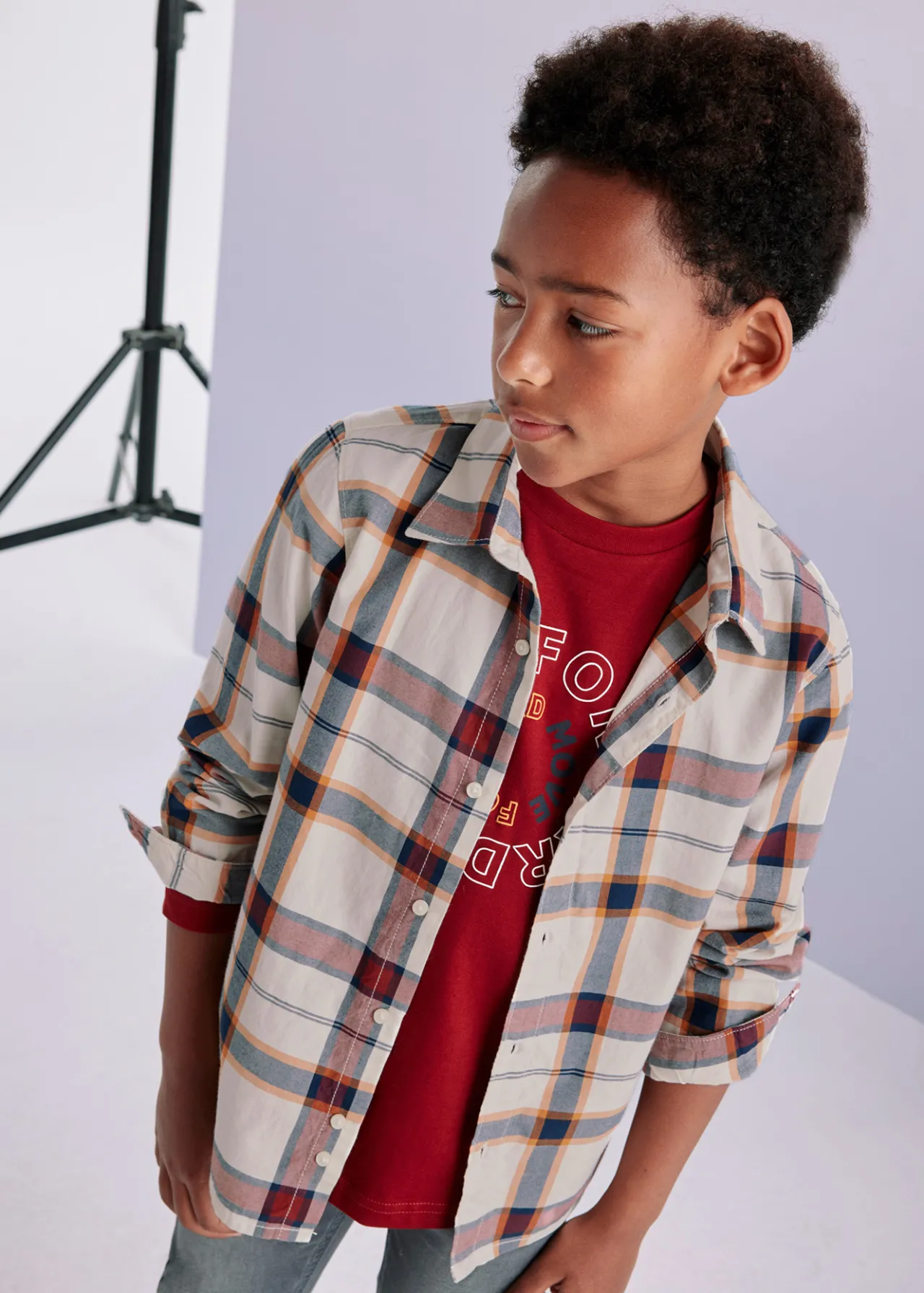 Camicia quadri ragazzo^Mayoral Hot