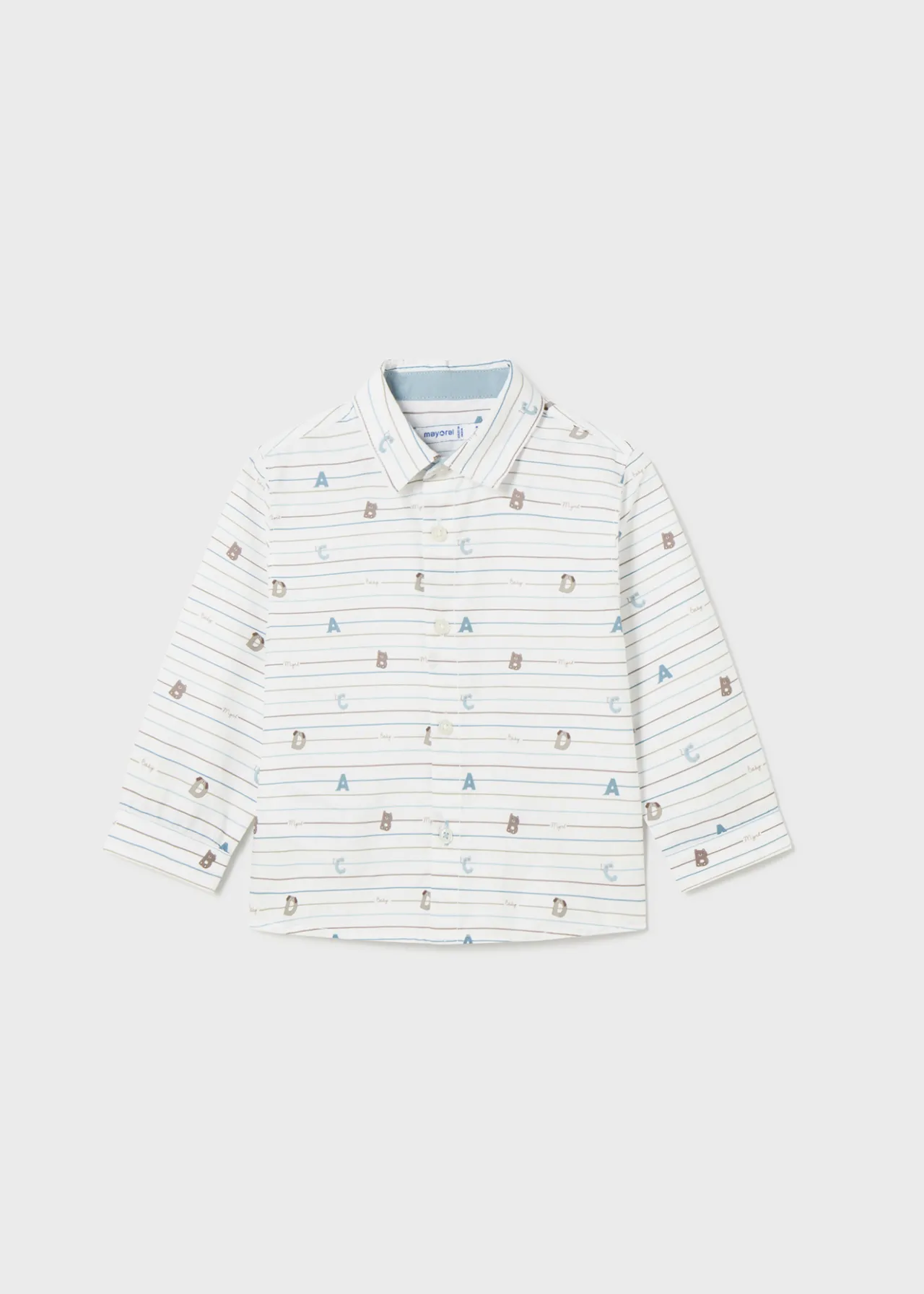 Camicia stampata fantasia neonato^Mayoral Cheap