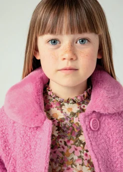Capotto colletto pellicciotto bambina^Mayoral Best