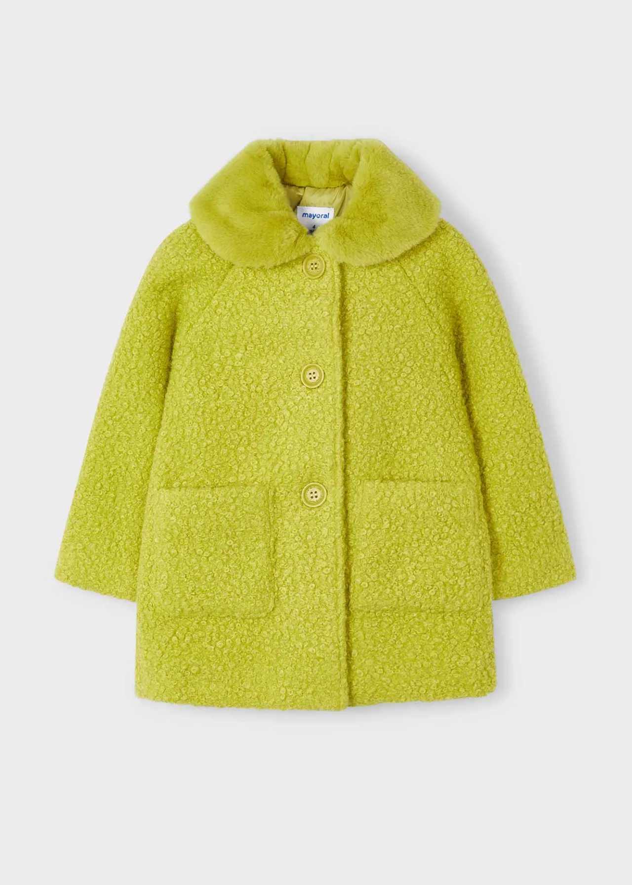 Capotto colletto pellicciotto bambina^Mayoral Store