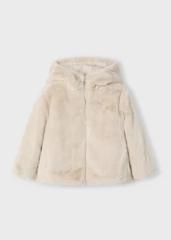 Capotto pellicciotto bambina^Mayoral Fashion