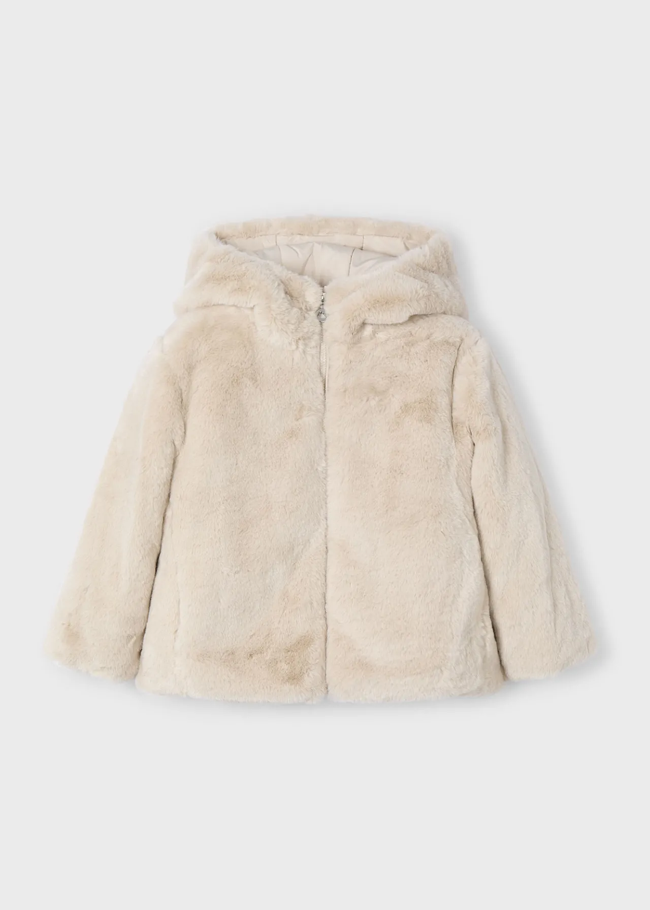 Capotto pellicciotto bambina^Mayoral Fashion