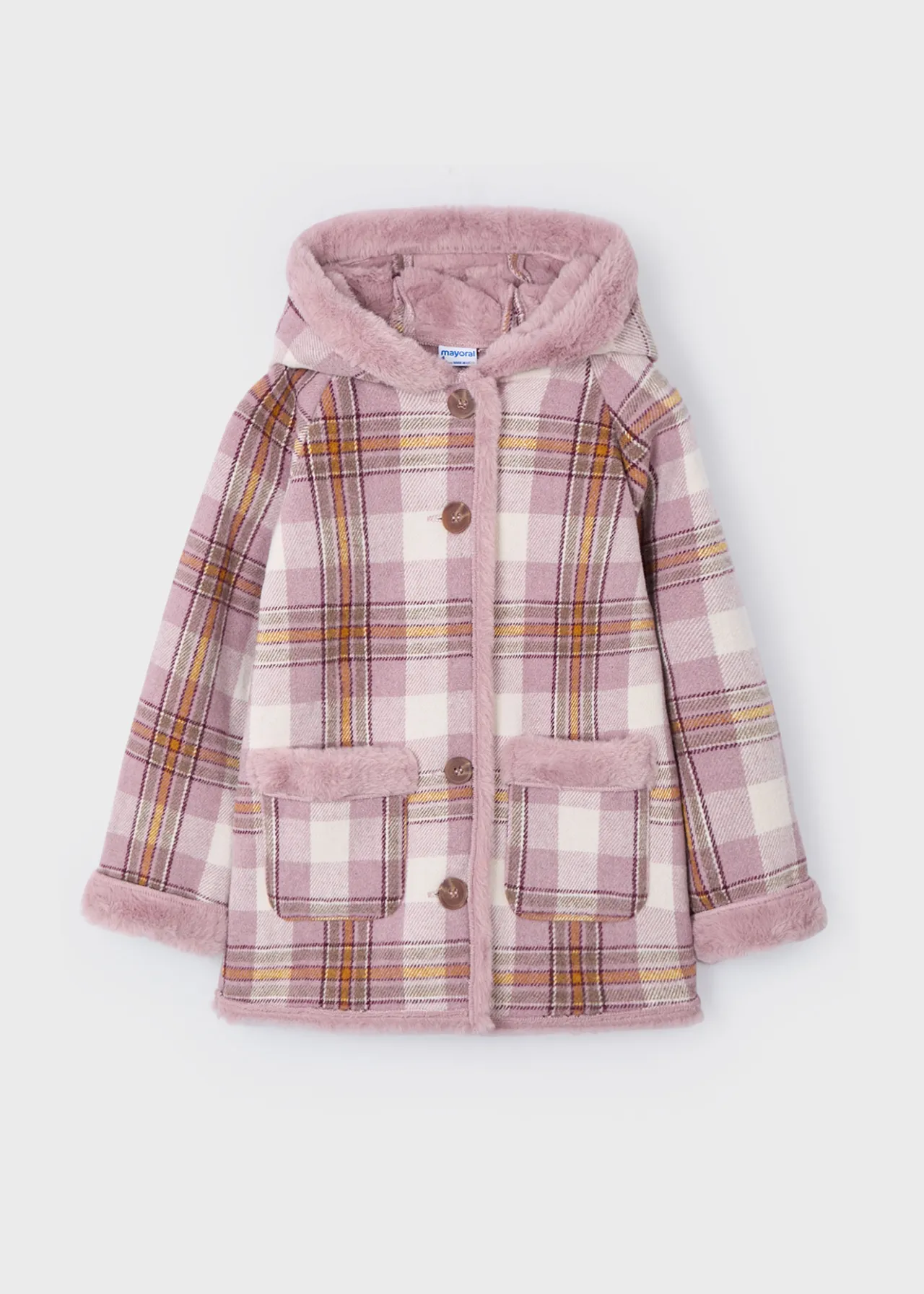 Capotto quadri bambina^Mayoral Shop