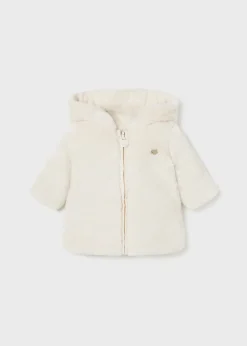 Cappotto reversibile pellicciotto neonato^Mayoral Sale