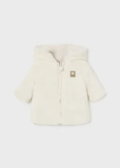 Cappotto reversibile pellicciotto neonato^Mayoral Sale