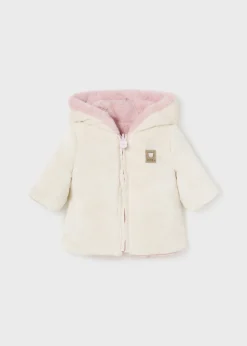 Cappotto reversibile pellicciotto neonato^Mayoral Cheap