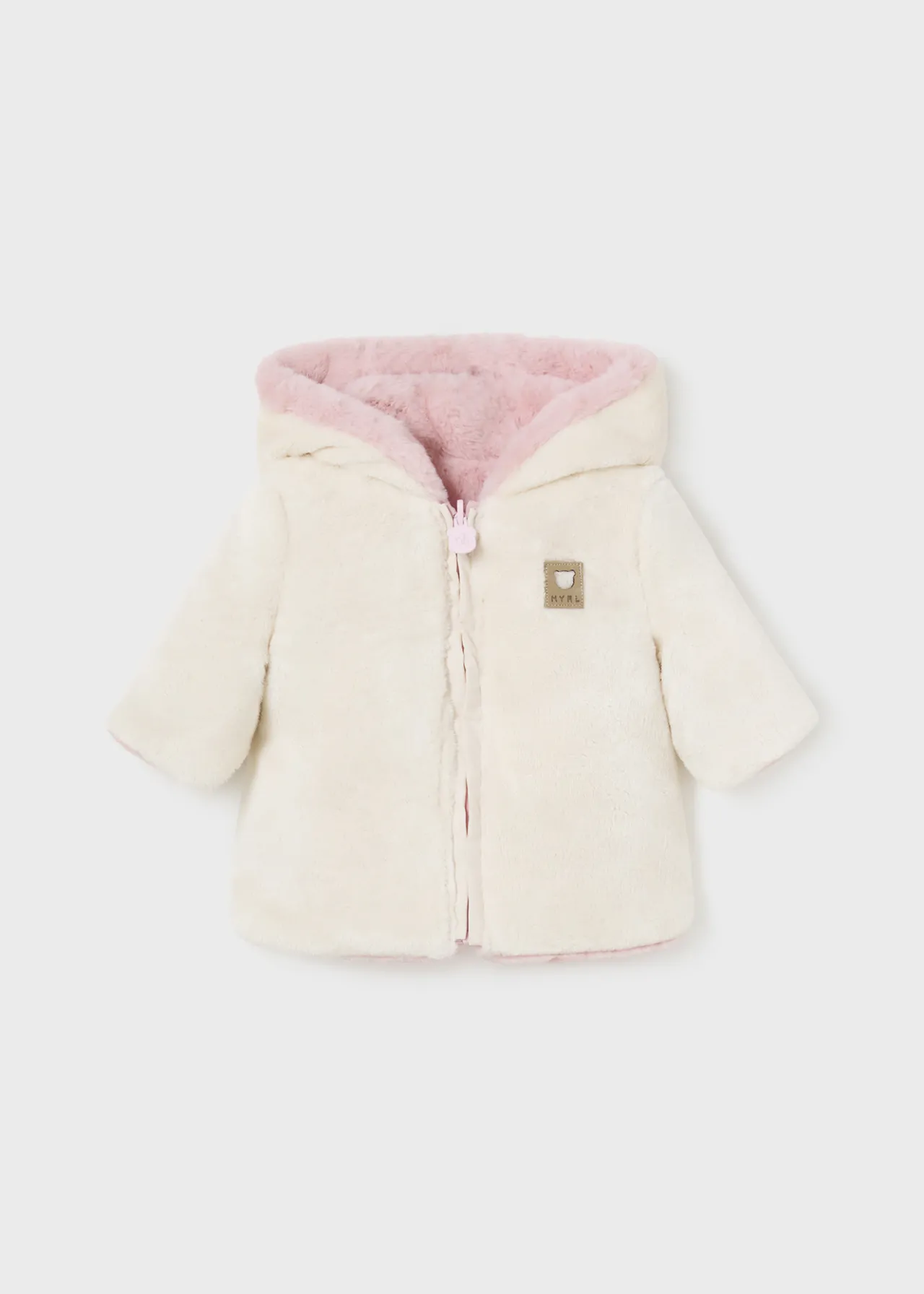 Cappotto reversibile pellicciotto neonato^Mayoral Cheap