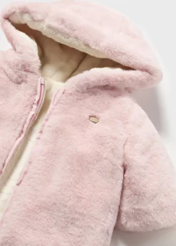 Cappotto reversibile pellicciotto neonato^Mayoral Cheap