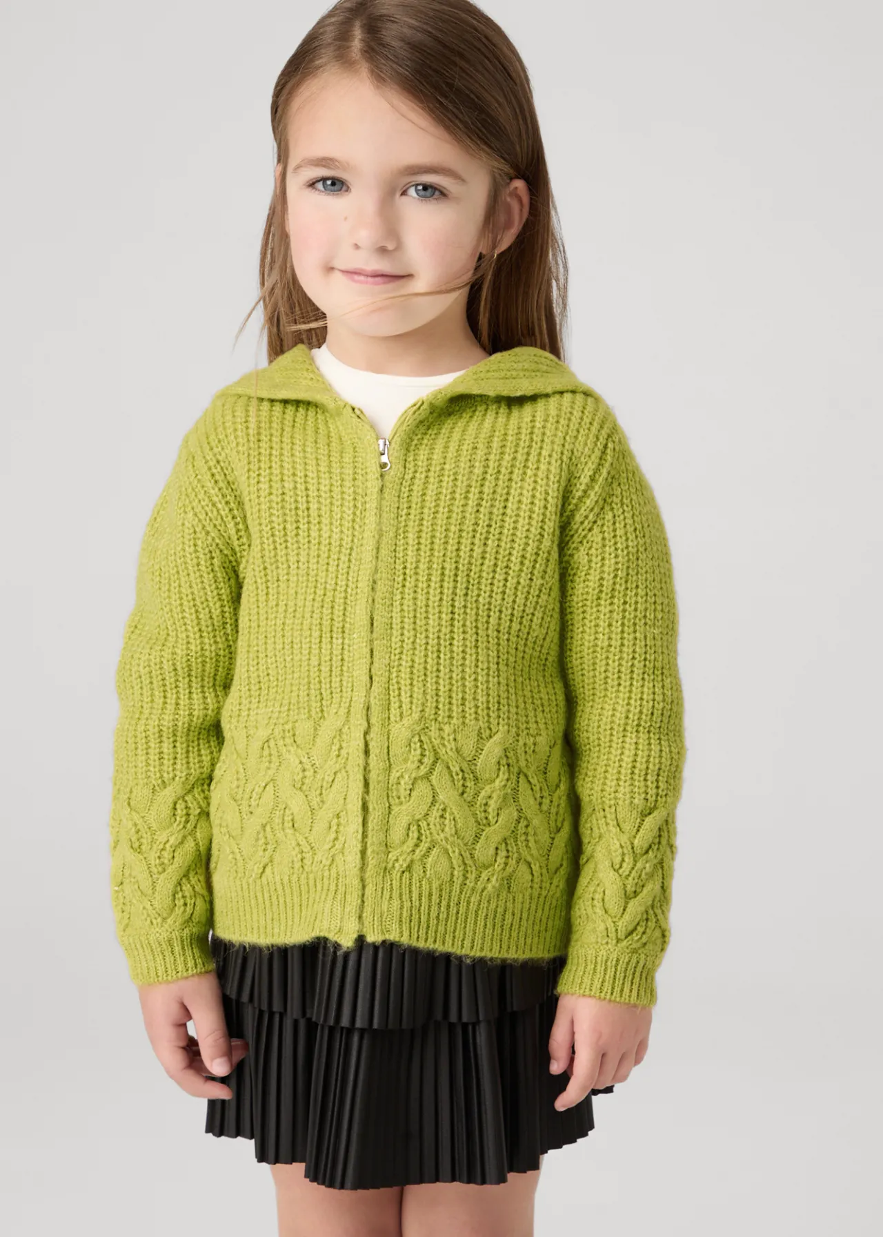 Cardigan in maglia bambina^Mayoral Shop