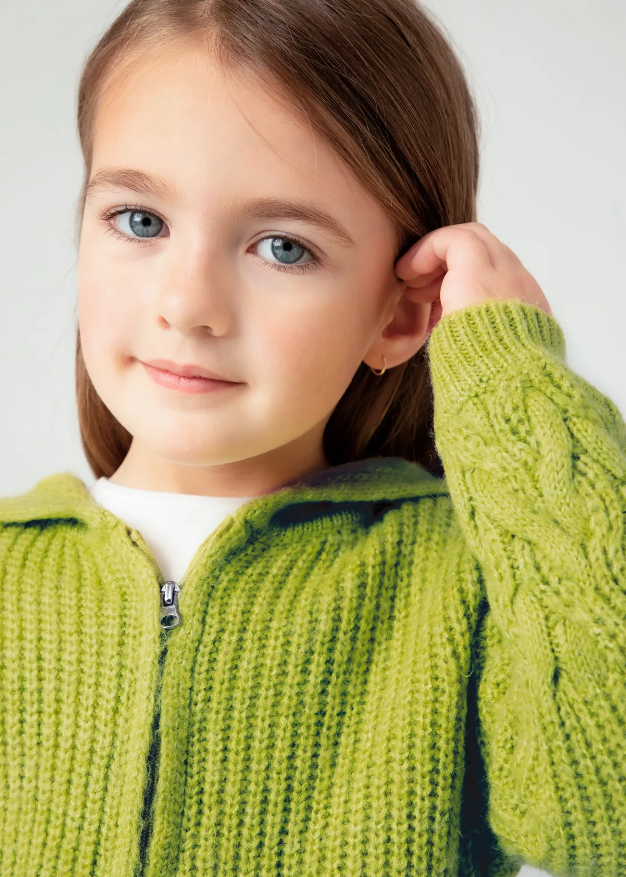 Cardigan in maglia bambina^Mayoral Shop