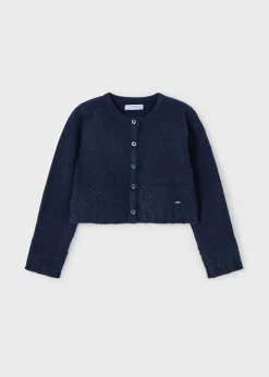 Cardigan in maglia bambina^Mayoral Best