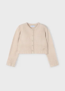 Cardigan in maglia bambina^Mayoral Shop