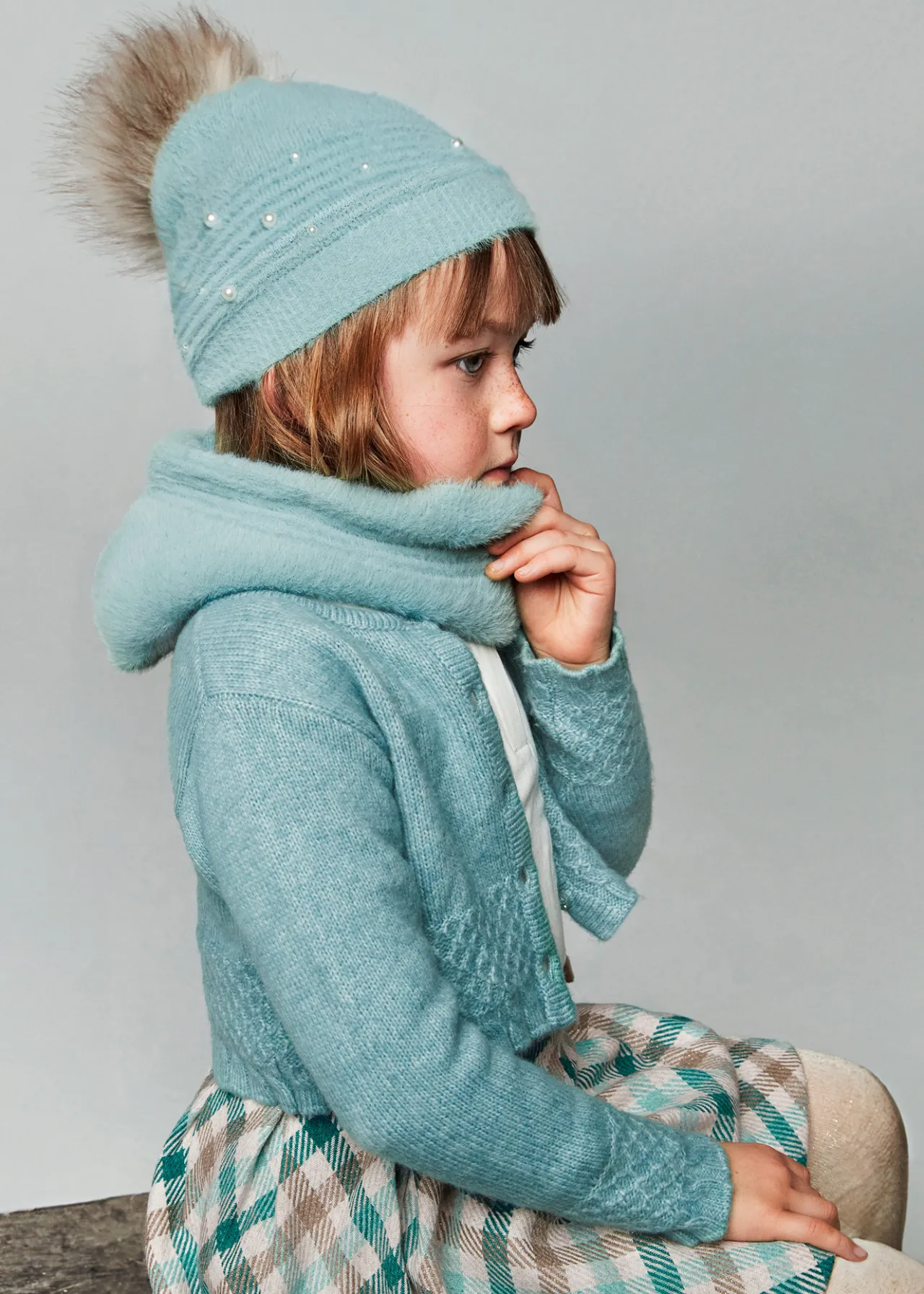 Cardigan in maglia bambina^Mayoral New