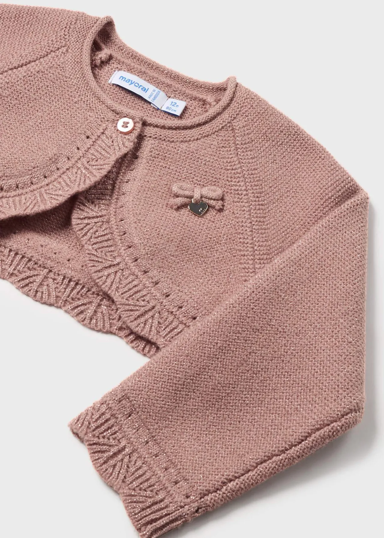 Cardigan in maglia basico neonata^Mayoral Hot