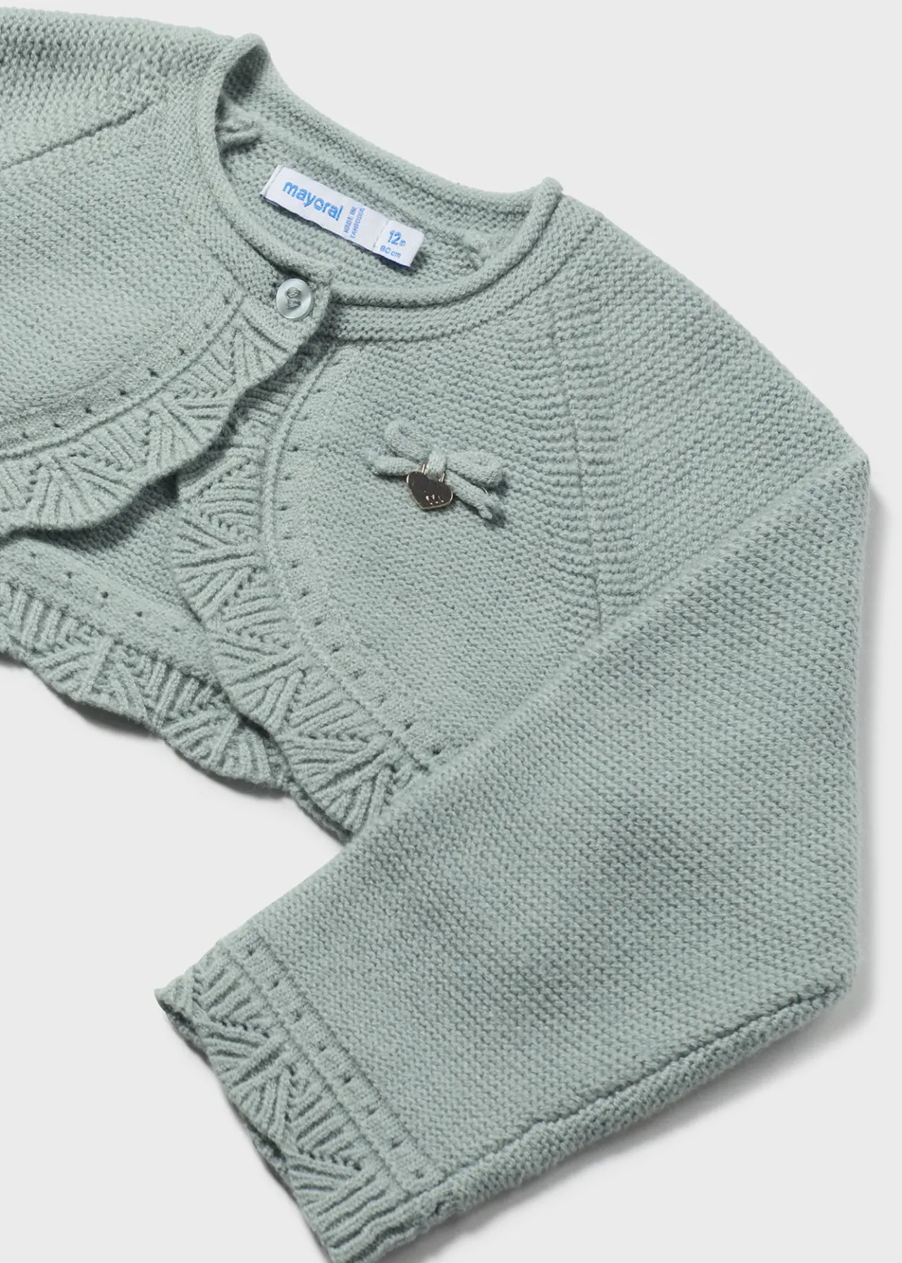 Cardigan in maglia basico neonata^Mayoral Cheap